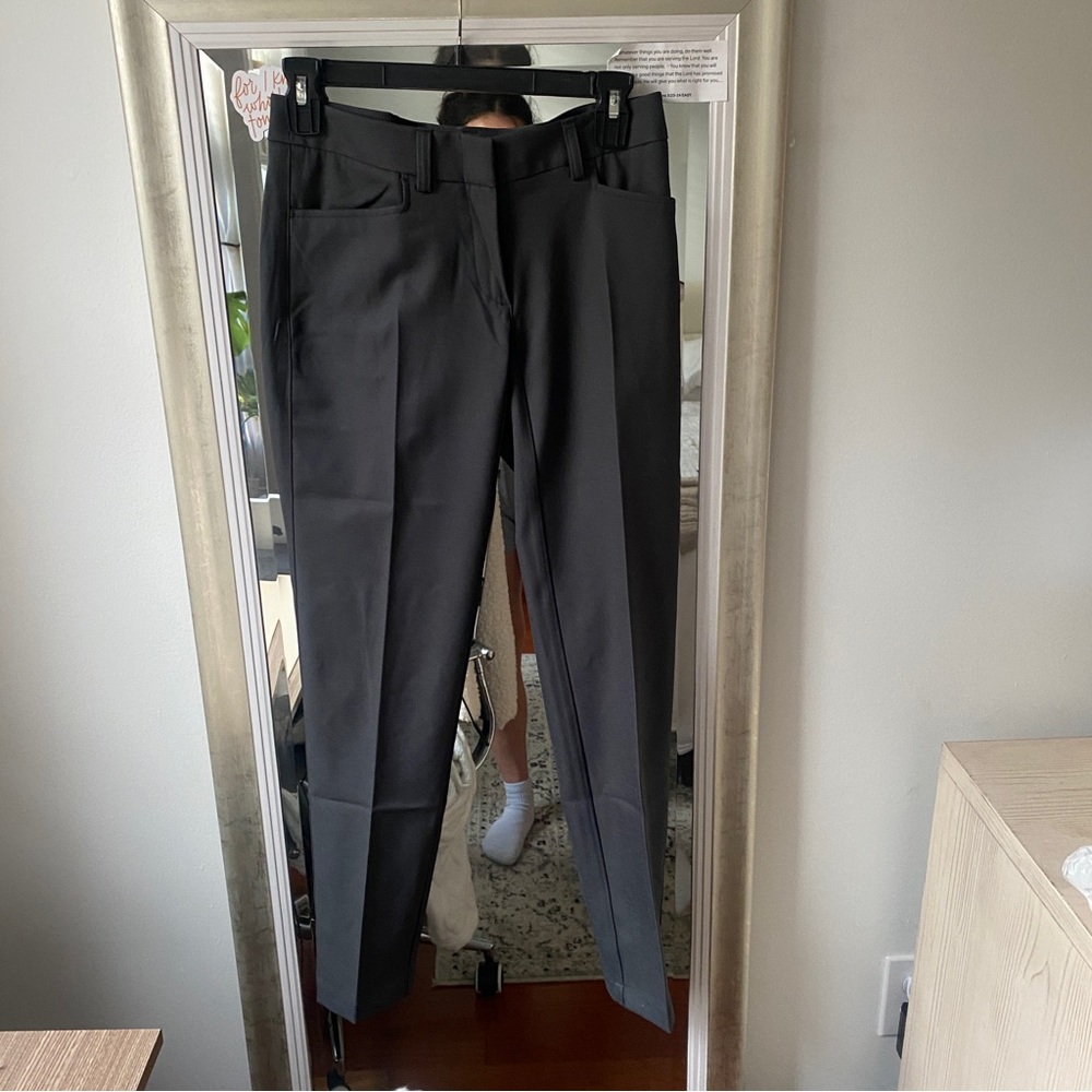 Oobe Dark Grey Straight Leg Female Pants